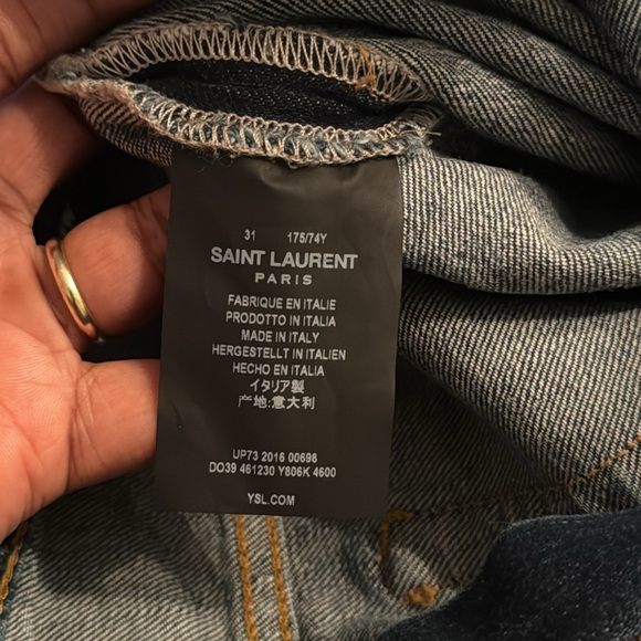 ❌SOLD❌ Saint Laurent Jeans 👖✨ - Picture 8 of 10
